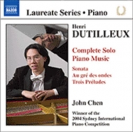 John Chen - Complete Solo Piano Music (Laureate Series)