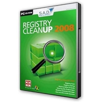 PC CD-ROM - Registry CleanUp 2008 (DVD-Verp.)