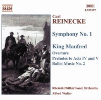Alfred Walter/Rhenish Philharmonic Orchestra - Symphony No. 1/King Manfred: Overture/Preludes To Act IV And V/...