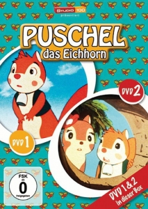 Cover - Puschel, das Eichhorn - DVD 1 & 2 in dieser Box (2 Discs)
