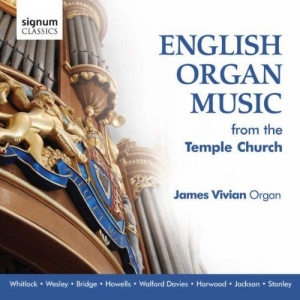 Cover - English Organ Music From The Temple Church