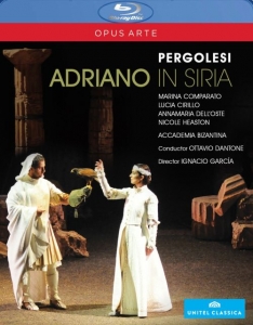 Cover - Pergolesi, Giovanni Battista - Adriano in Siria
