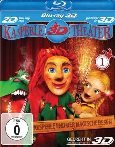 Cover - Kasperle Theater 3D - Kasperle und der magische Besen (Blu-ray 3D + 2D)