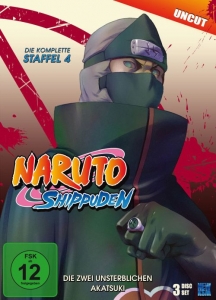 Cover - Naruto Shippuden - Die komplette Staffel 4 (3 Discs)
