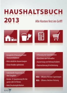Cover - Haushaltsbuch 2013