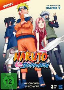 Cover - Naruto Shippuden - Die komplette Staffel 9 (3 Discs)