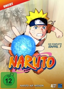 Cover - Naruto - Die komplette Staffel 7 (Flg 158-183) (4 Discs)