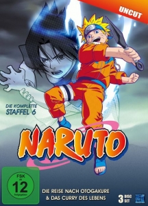 Cover - Naruto Shippuden - Die Komplette Staffel 6 (3 Discs)