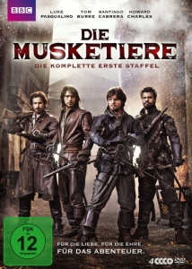 Cover - Die Musketiere - Die komplette erste Staffel (4 Discs)