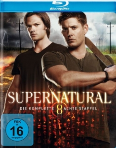 Cover - Supernatural - Die komplette achte Staffel (4 Discs)