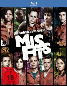 Cover - Misfits - Die komplette Serie (10 Discs)