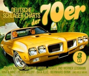 Cover - Deutsche Schlager Charts der 70er