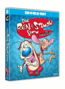 Cover - Die Ren & Stimpy Show - Die komplette Serie (SD on Blu-ray, 2 Discs)