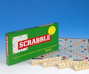Cover - Scrabble Jubiläumsspiel mit Holzsteine