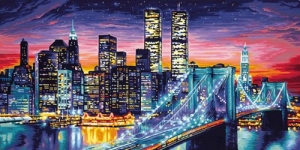 Cover - MNZ - Manhattan bei Nacht