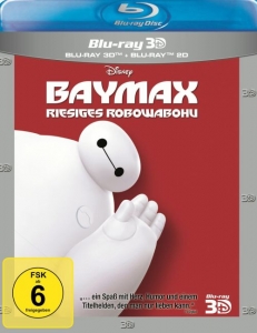 Cover - Baymax - Riesiges Robowabohu (Blu-ray 3D, + Blu-ray 2D)