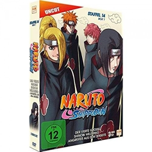 Cover - Naruto Shippuden - Die komplette Staffel 14, Box 1 (3 Discs)