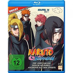 Cover - Naruto Shippuden - Die komplette Staffel 14, Box 1 (2 Discs)
