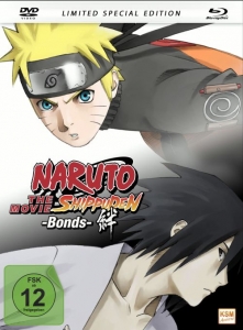 Cover - Naruto Shippuden - The Movie: Bonds (Mediabook, + DVD)
