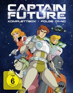 Cover - Captain Future - Komplettbox (4 Discs)