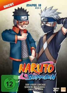 Cover - Naruto Shippuden - Die komplette Staffel 18, Box 2 (3 Discs)