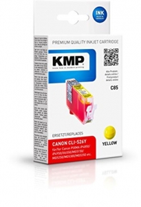Cover - KMP Tintenpatrone für Canon CLI526  gelb/1515 0009