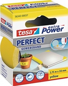Cover - tesa® Gewebeband/56343-00037-02  gelb  38mmx2 75m