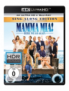 Cover - Mamma Mia! Here We Go Again (4K Ultra HD + Blu-ray)