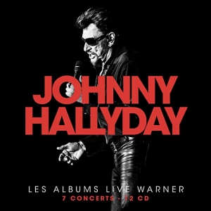 Cover - Johnny Hallyday-Les albums Live Warner