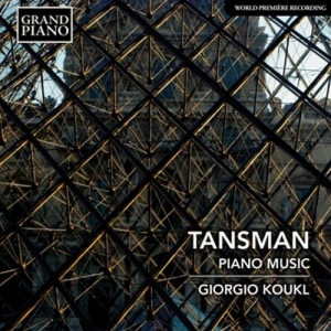 Cover - Tansman: Piano Music