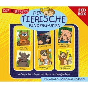 Cover - Der Tierische Kindergarten 3-CD-Box Vol.1