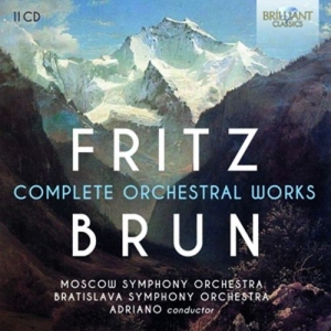 Cover - Fritz Brun:Complete Orchestral Works