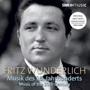 Cover - Fritz Wunderlich: Musik des 20.Jahrhunderts