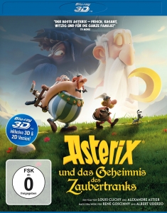 Cover - Asterix und das Geheimnis des Zaubertranks BD 3D/2