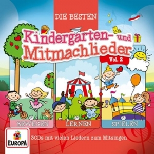 Cover - 02/3er Box (Die besten Kindergarten-& Mitmachlied