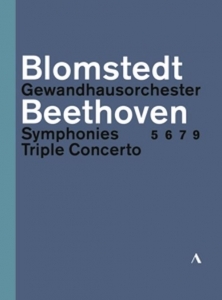 Cover - Beethoven Sinfonien 5,6,7,9 & Tripelkonzert