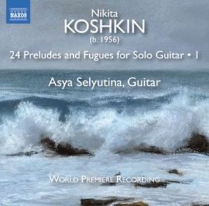 Cover - 24 Preludes and Fugues for Solo Guitar,Vol.1