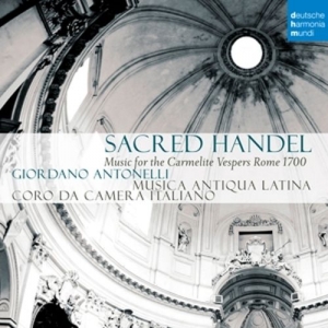 Cover - Sacred Handel-Music for the Carmelitan Vespers