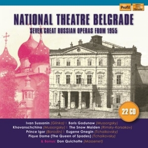Cover - Seven great Russian Operas from 1955-National Th