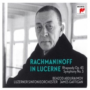 Cover - Rachmaninoff in Lucerne-Rhapsody on a Theme of Pag