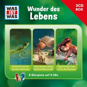 Cover - Was Ist Was 3-CD Hörspielbox Vol.10-Leben