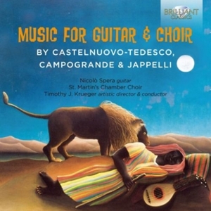 Cover - Music For Guitar & Choir By Castelnuovo