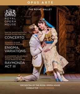 Cover - Concerto/Enigma Variations/Raymonda Act III