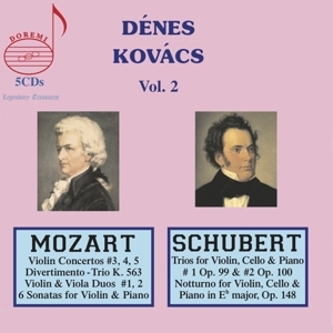 Cover - Legendary Treasures: Dénes Kovács Vol.2