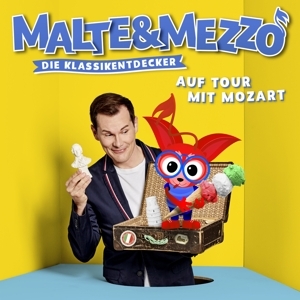 Cover - Malte & Mezzo-Auf Tour Mit Mozart