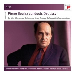Cover - Pierre Boulez Conducts Debussy