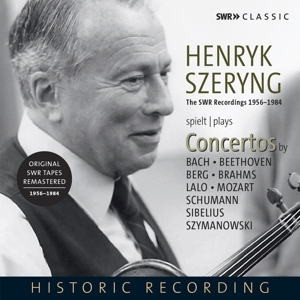 Cover - Henryk Szeryng spielt Violinkonzerte
