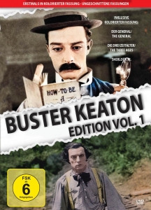 Cover - Buster Keaton Edition Vol.1-in Farbe (3er DVD Set)