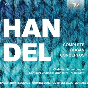 Cover - Handel:Complete Organ Concertos (QU)