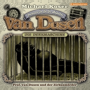 Cover - Professor van Dusen und der Zirkusmörder-Folge 25
